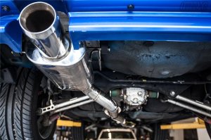 Subaru Forester Performance Exhaust - Rear - Turbo XS - Axle Back 4in Polished Stainless Tip - `04-`08